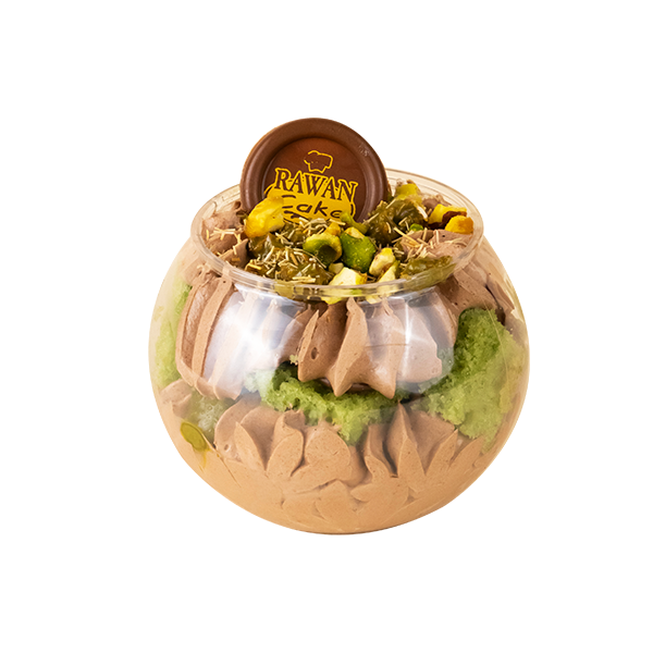 Mini Pistachio Kunafa Soufflé