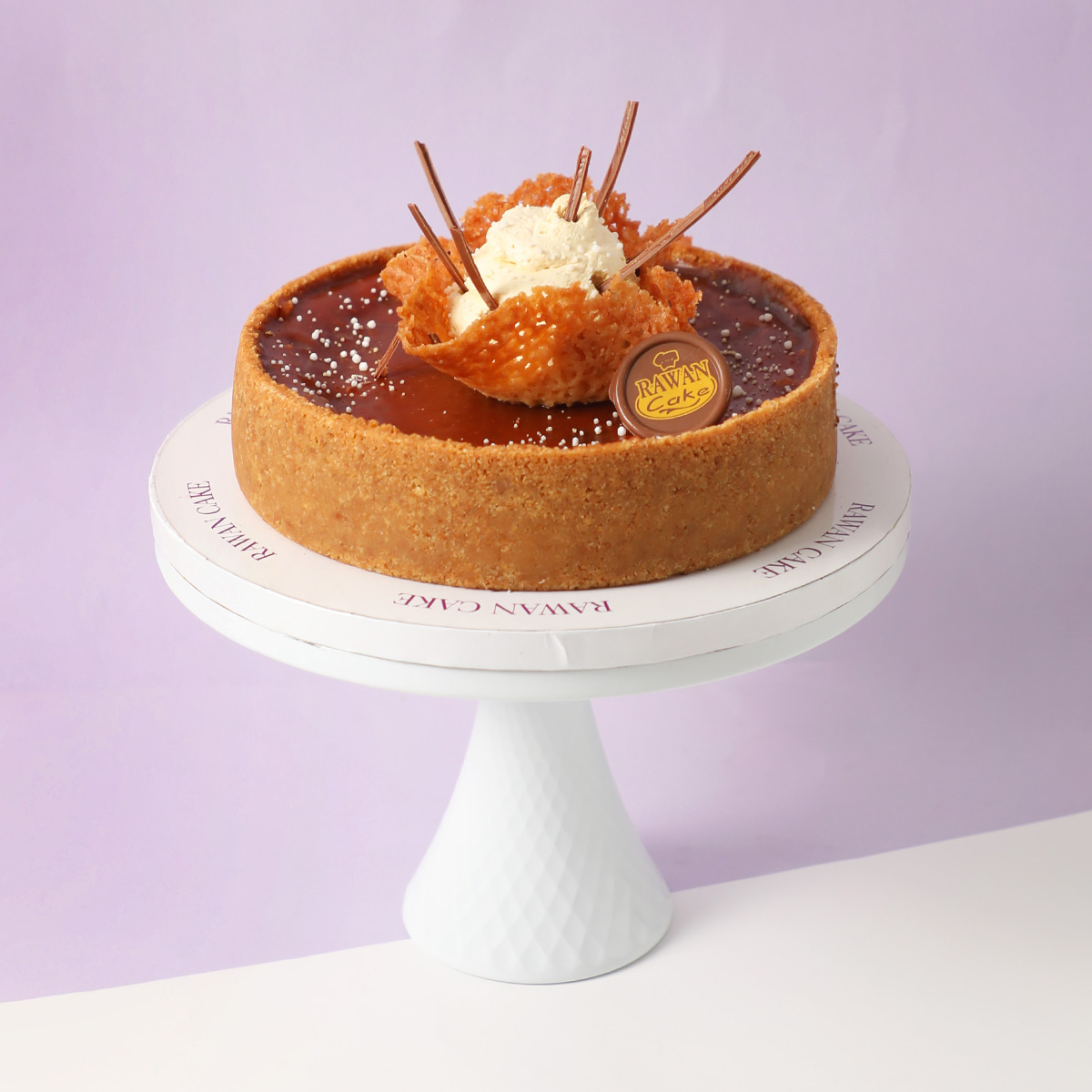 Salted caramel Baked Cheesecake