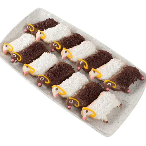 Sprinkles Sheep-Shaped Cookies