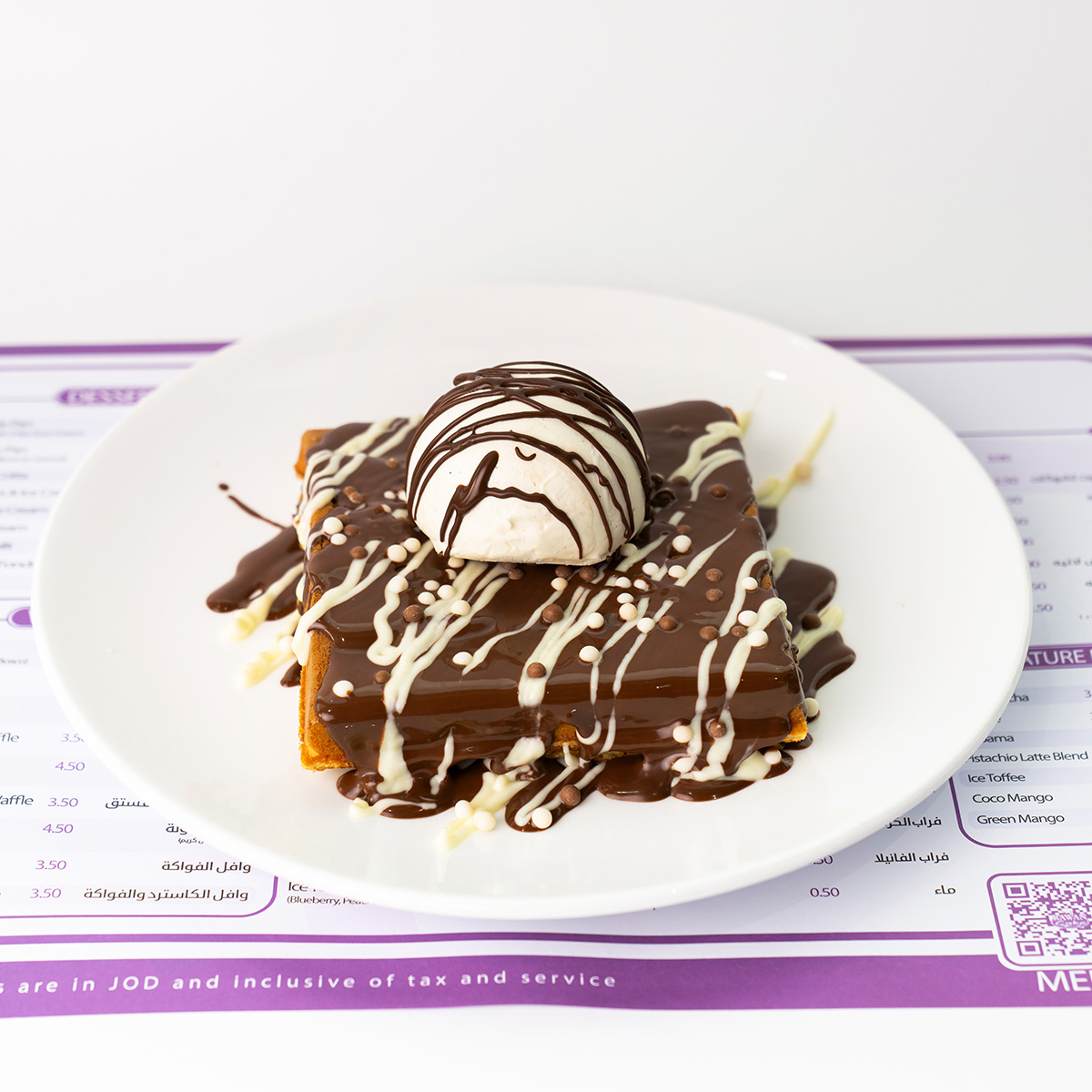  Waffle With Chocolate