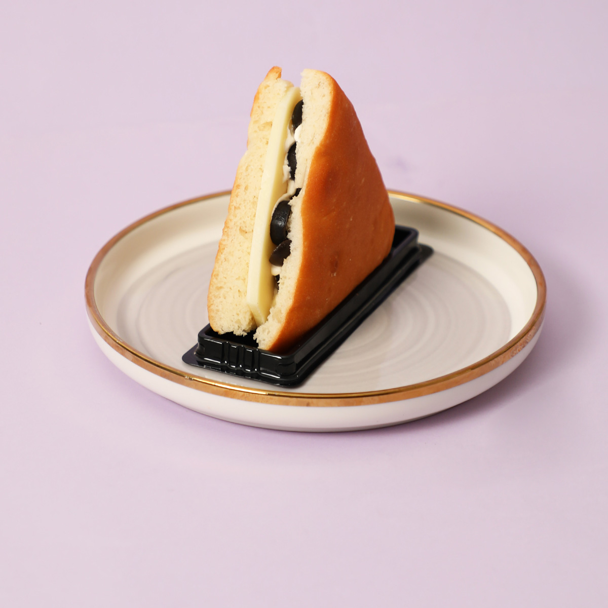 Kashkaval cheese sandwich