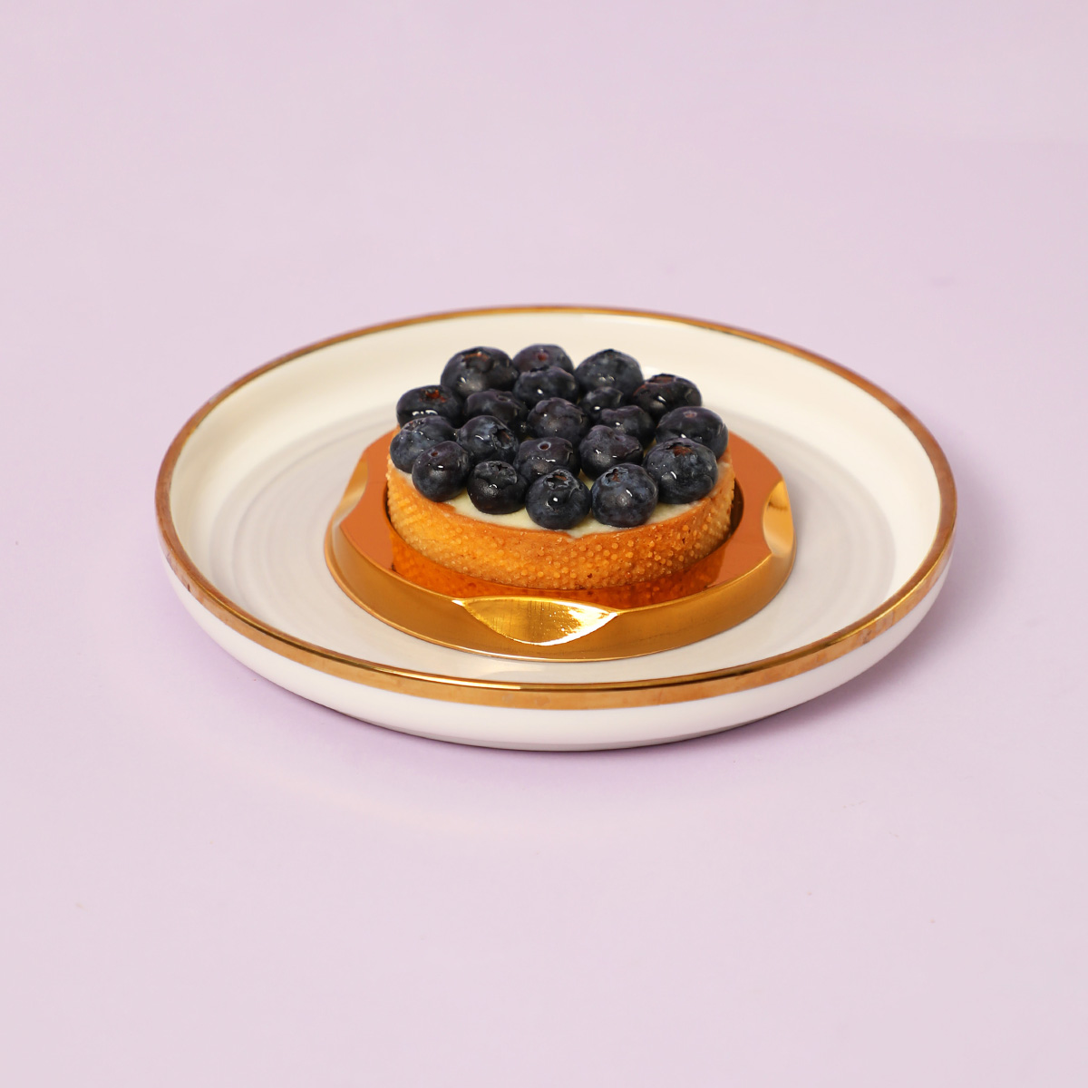 Blueberry Tart Pieces