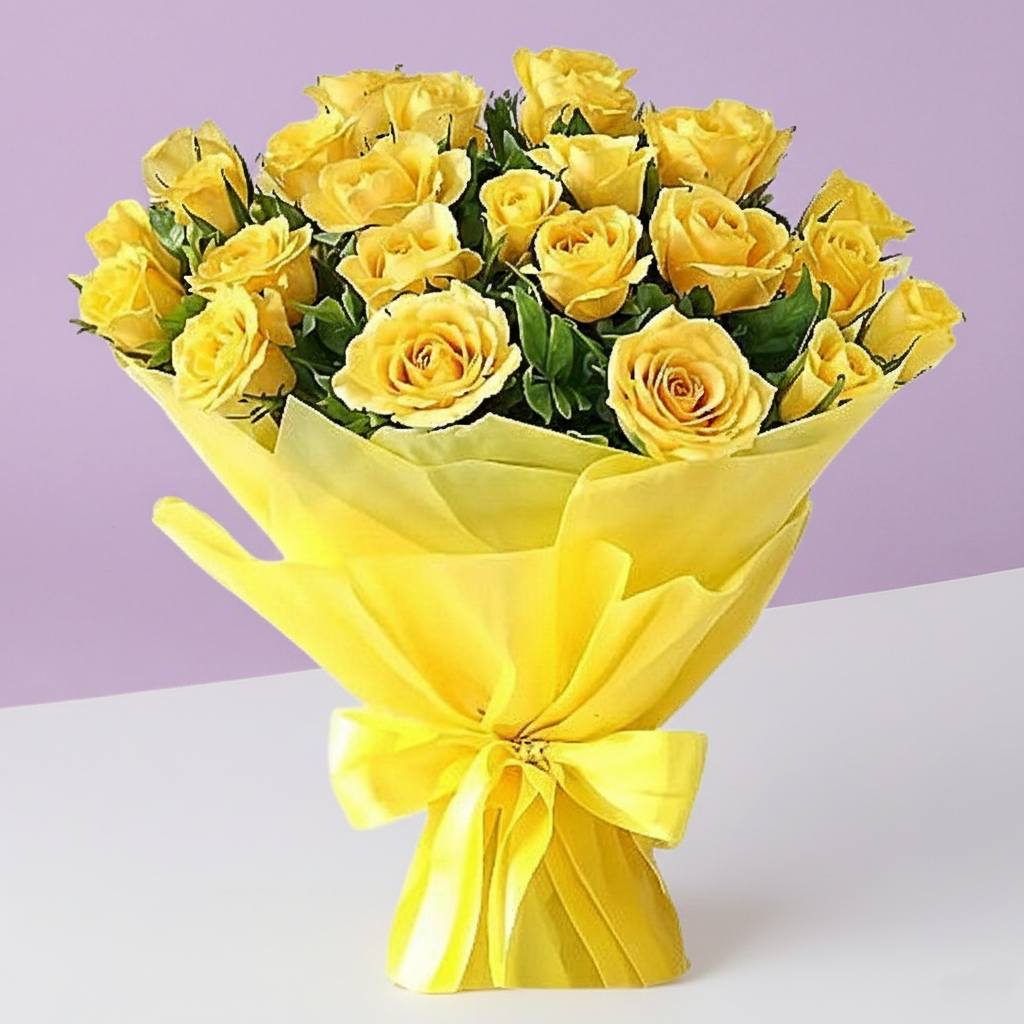 Yellow Rose Bouquet