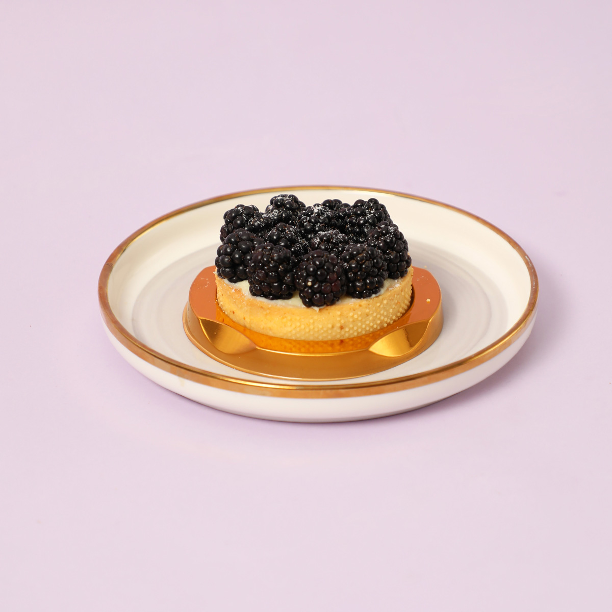 Blackberry Tart Pieces