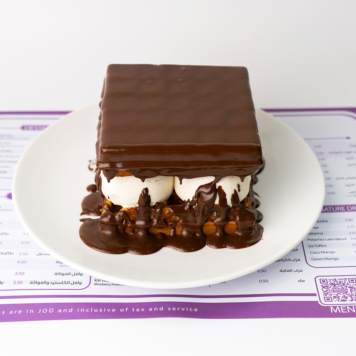  Waffle Tower Chocolate