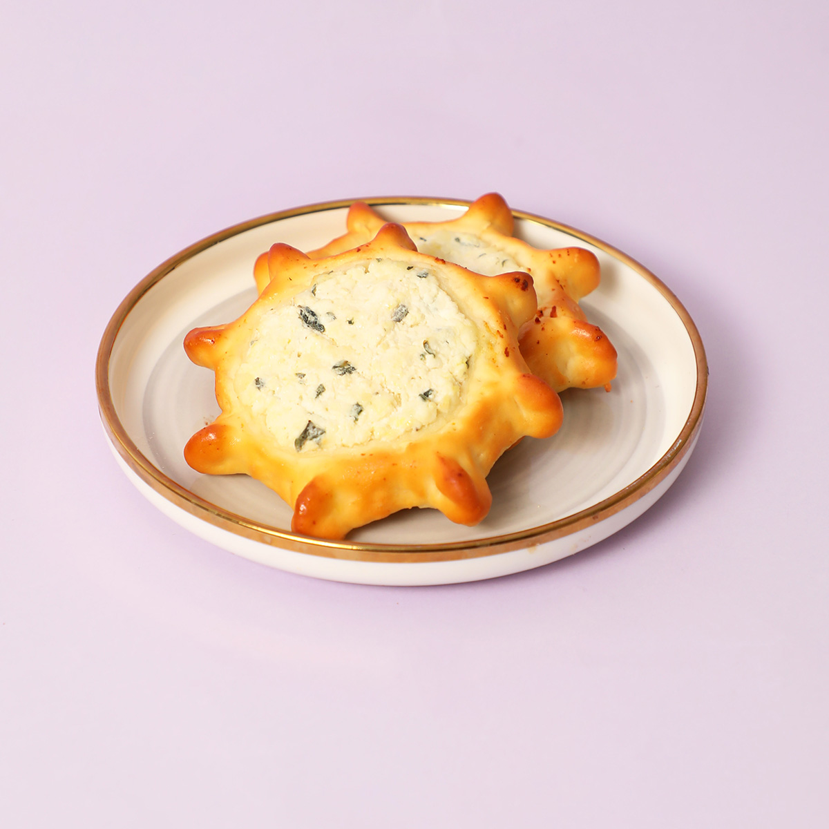 White Cheese with Zaatar