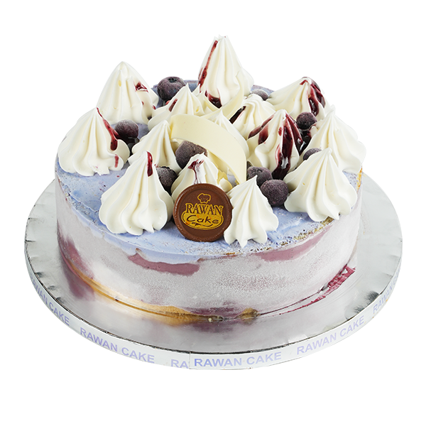 Blueberry Ice Cream Cake