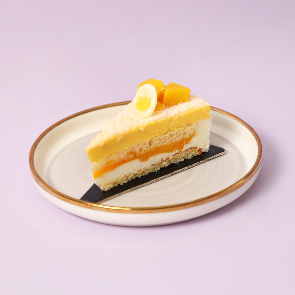Coco Mango Mousse Cake