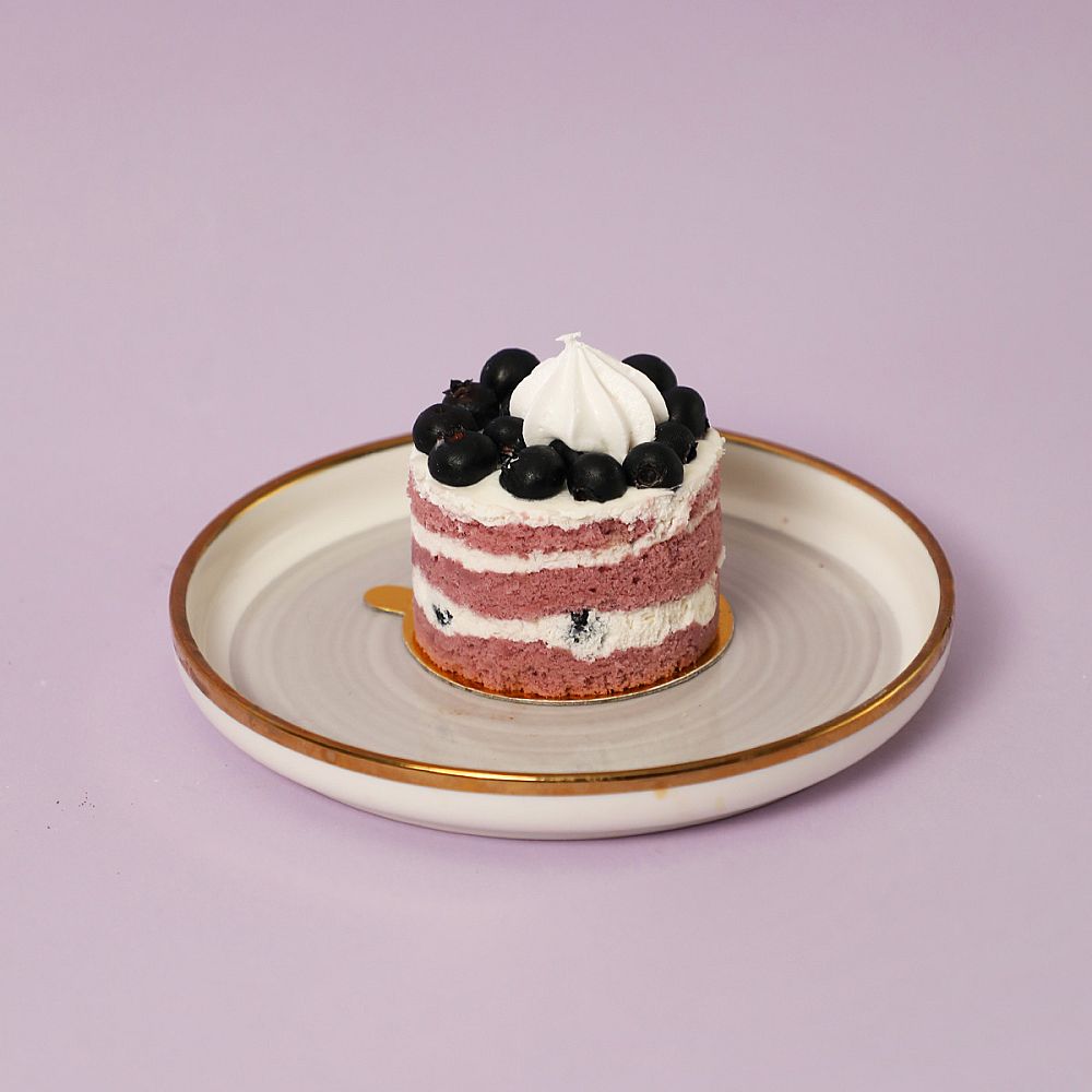 Blueberry Cake With No Added Sugar